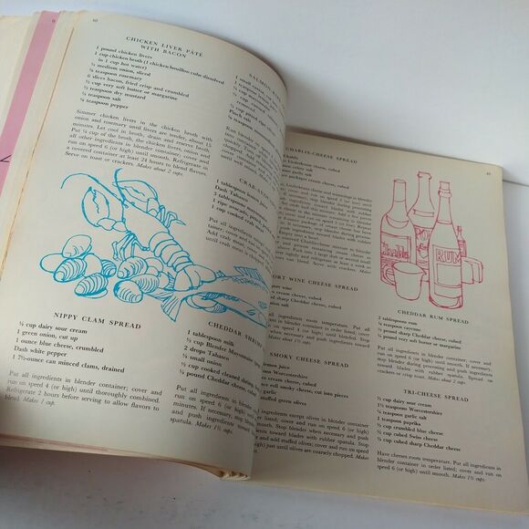 Blender Way To Better Cooking Cookbook‎ - Vtg 1960s Illustrated / ephemera - Picture 4 of 13